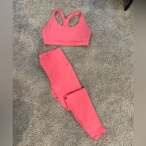 Athleta 2 piece set size medium/large
